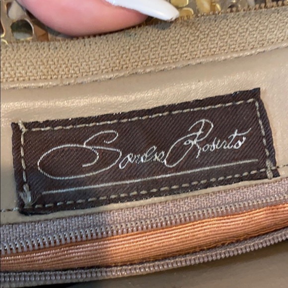 Vintage 80s Sondra Roberts Clutch Shoulder Bag - Picture 7 of 7